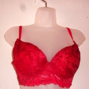 Youmita 36B Barbados Cherry Push up Bra w/ Underwire NWT